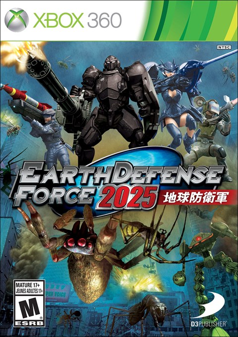 Earth Defense Force 2025 (Xbox360)