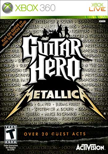 Guitar Hero: Metallica (Xbox360)