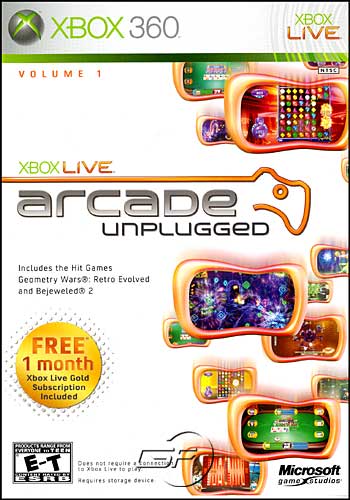 Xbox Live: Arcade Unplugged - Volume 1 (Xbox360)